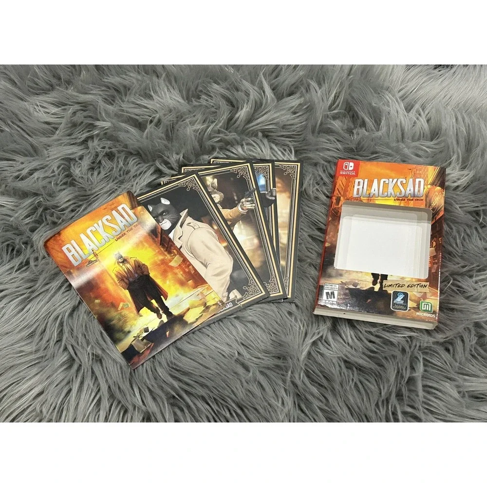 Blacksad: Under the Skin LIMITED EDITION (Nintendo Switch, 2019) CIB (Pre-Owned)